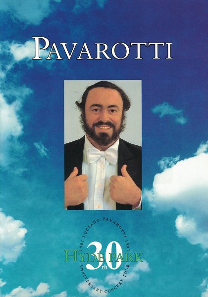 The concert was in aid of the Prince of Wales Tree Appeal (following the hurricane in 1987