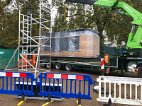 Kiosk installation - Ritz Corner