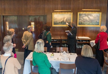 Friends Visit The Royal Thames Yacht Club