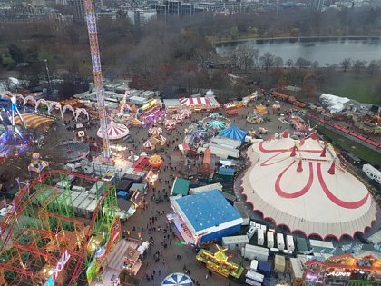View of Winter Wonderland from the View Tower